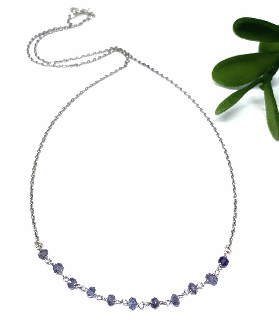 Iolite Choker