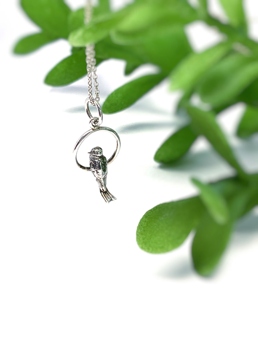 Bird on a Wire Necklace