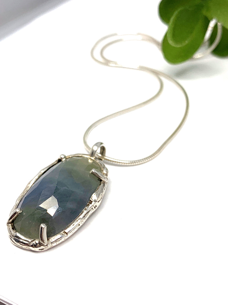 Sapphire Branch Necklace