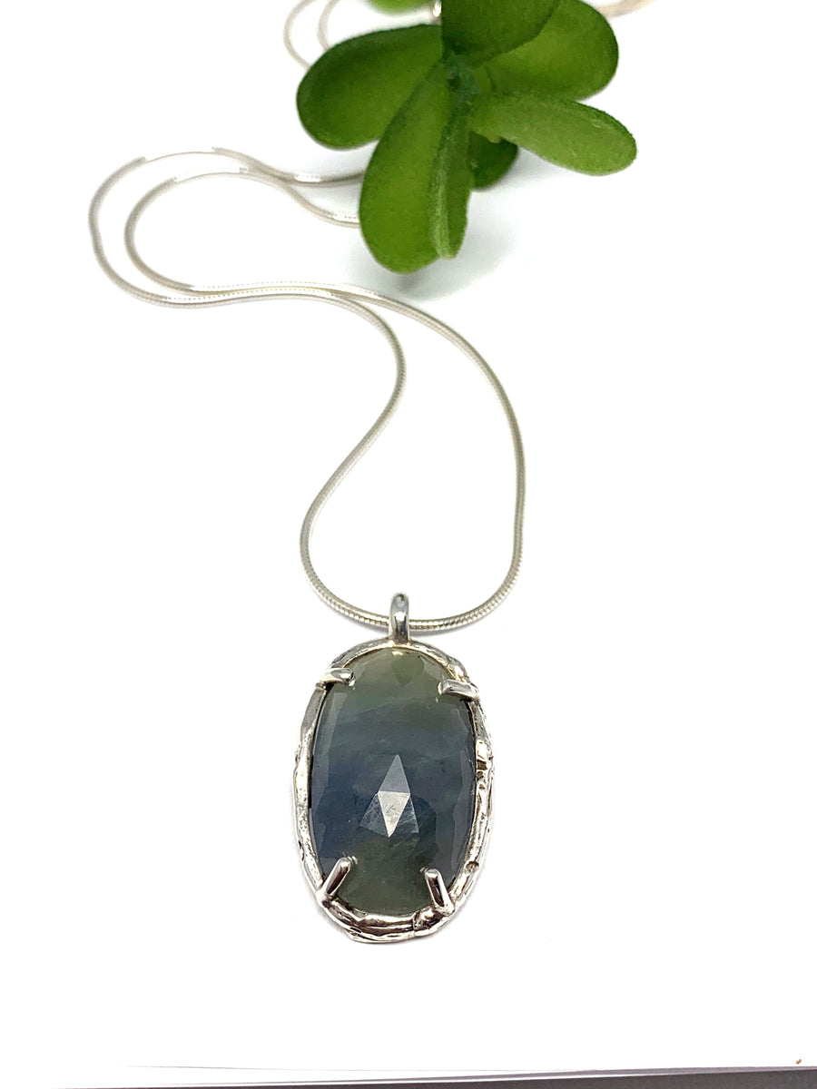 Sapphire Branch Necklace